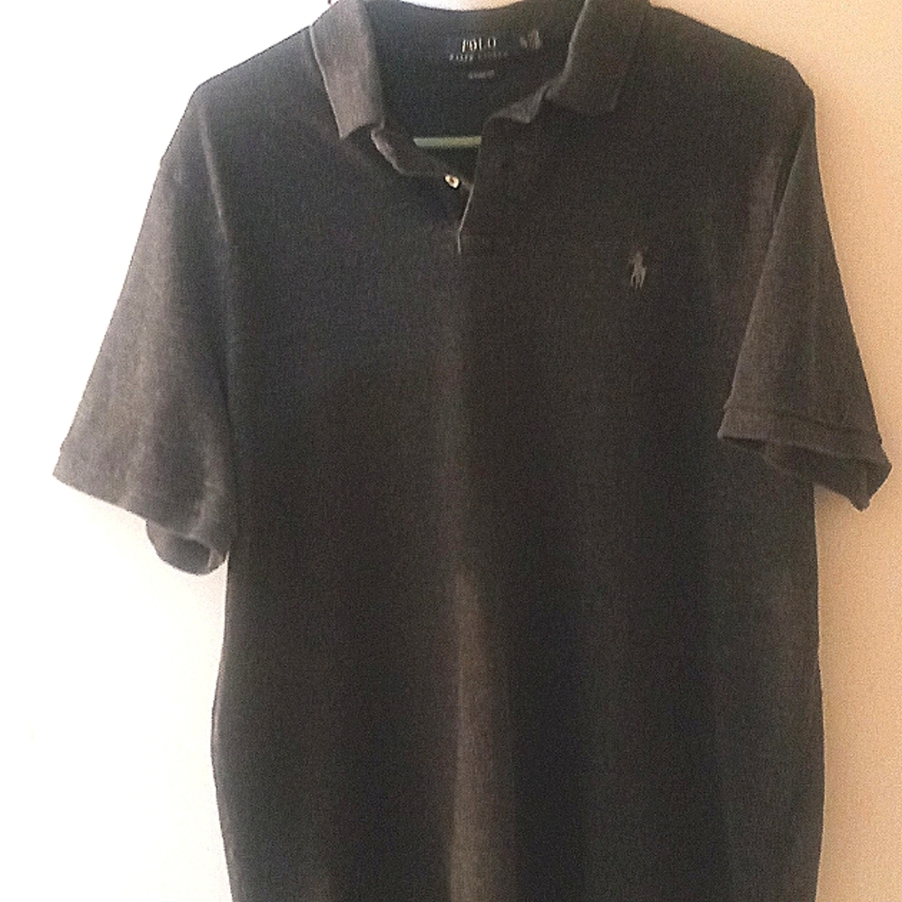 Classic Men's Black Polo XL